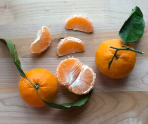 Stem-and-Leaf Satsuma Mandarins