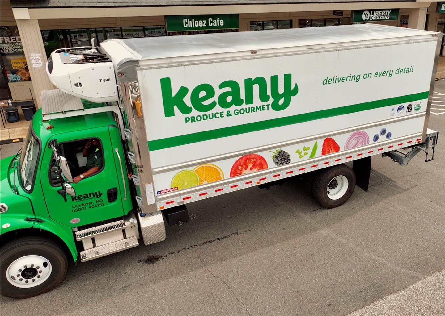 Restaurant Food Supplier Keany Produce & Gourmet Delivery Area