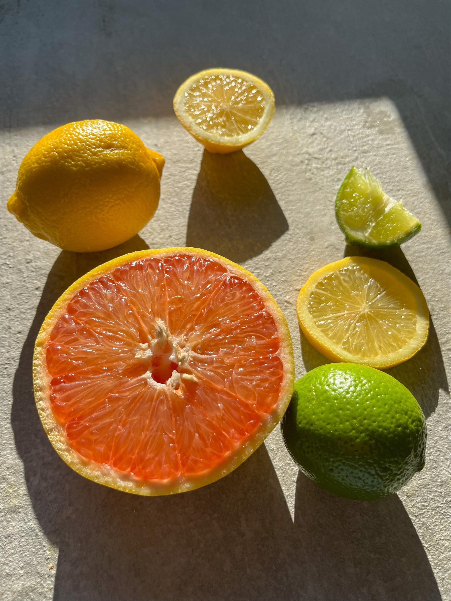 citrus season, types of citrus