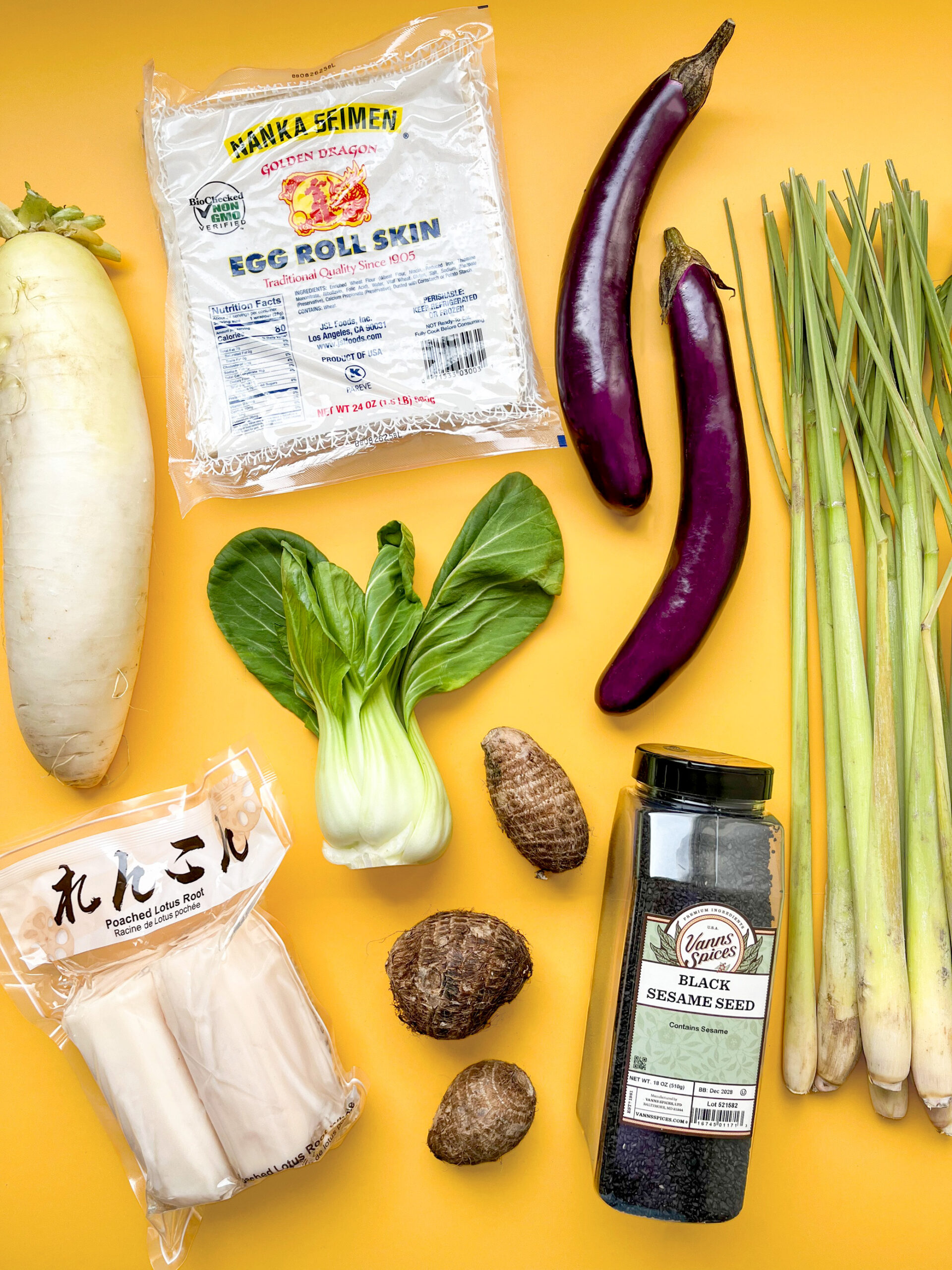 asian flavors, asian produce, asian non-produce