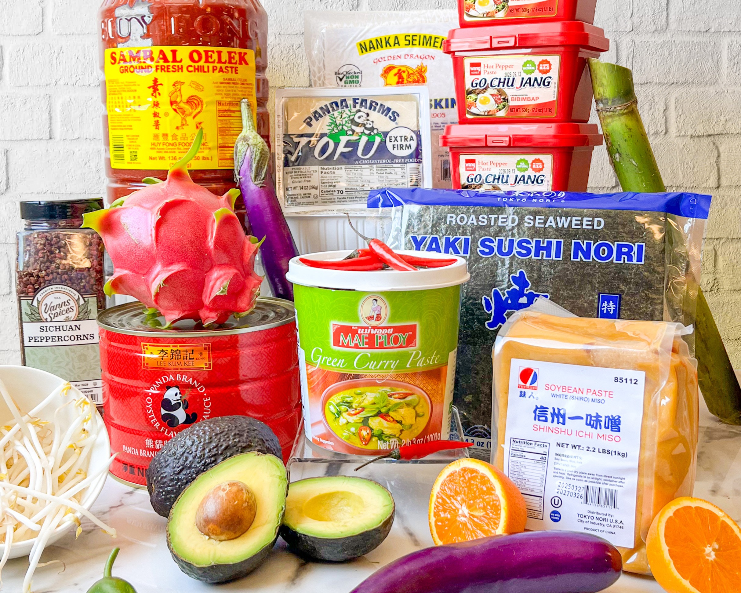 asian items horizontal