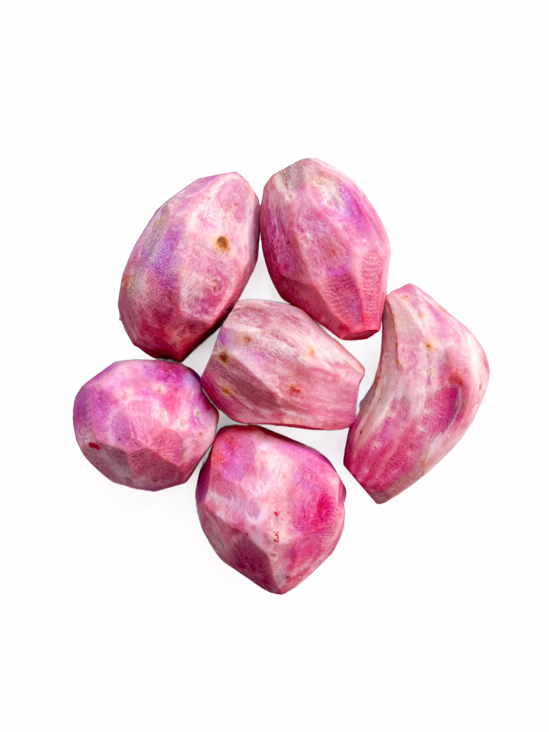 peeled okinawa sweet potato